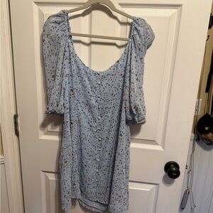 Buddy Love Sky Blue Starry Dress